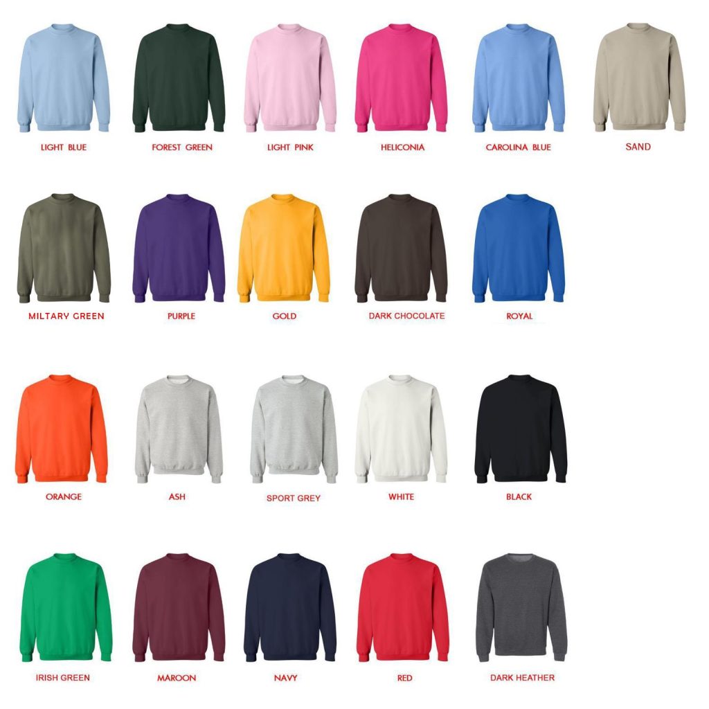 sweatshirt color chart - Beetlejuice Beetlejuice Merch