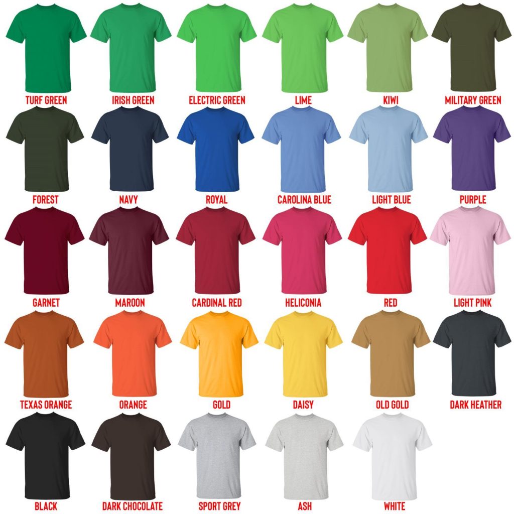 t shirt color chart - Beetlejuice Beetlejuice Merch