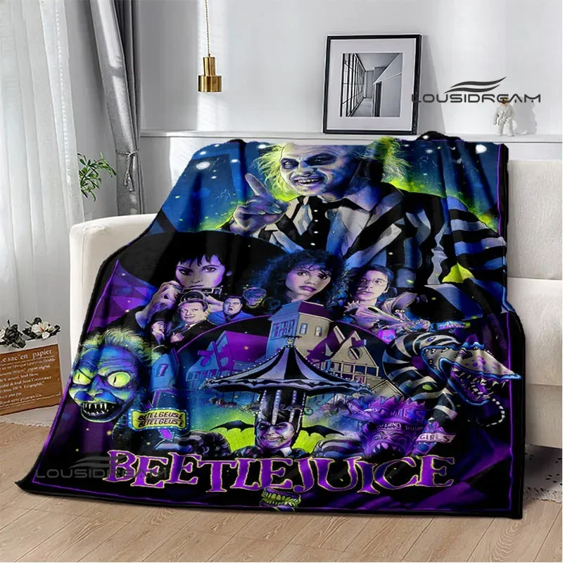 Beetlejuice Movie Scene Blanket