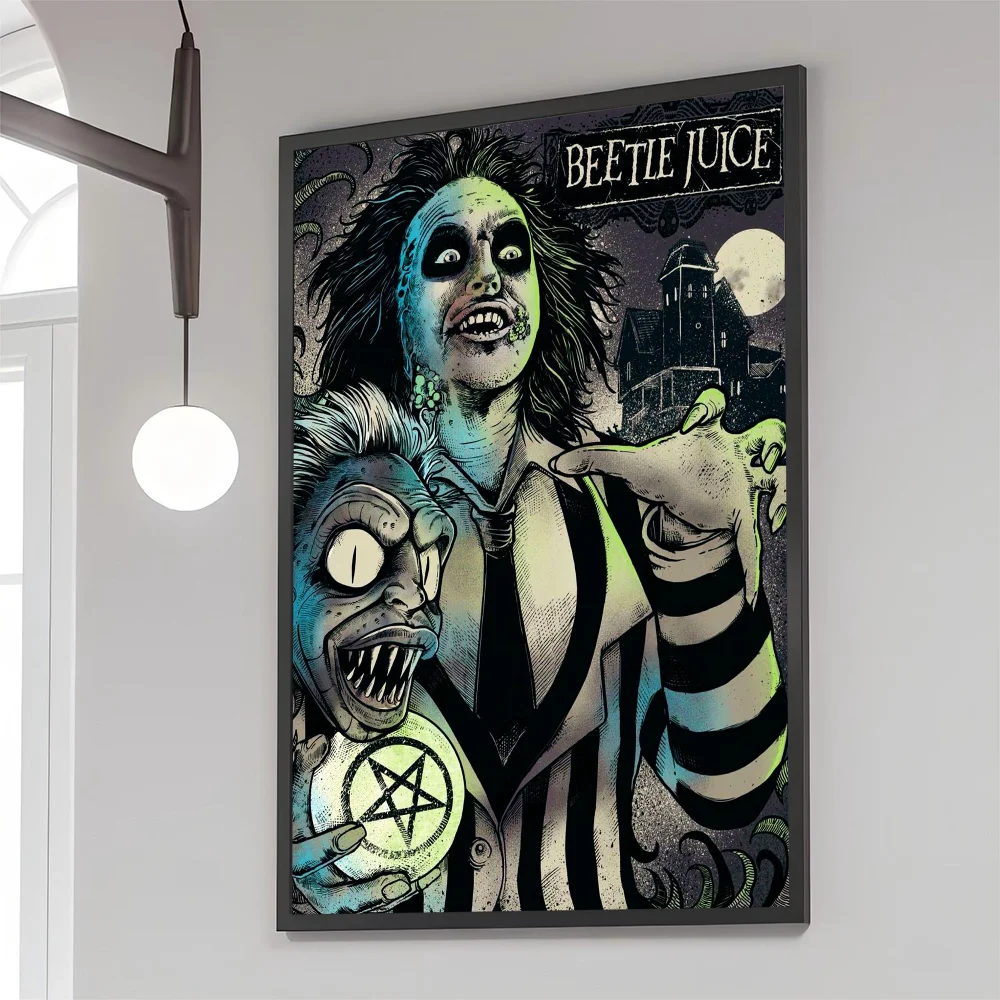 Beetlejuice Possessed Statue Wall Art